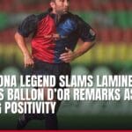 barcelona legend slams lamine yamal’s ballon d’or remarks as lacking positivity — news card