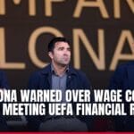 barcelona warned over wage costs despite meeting uefa financial rules — news card