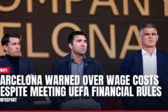 barcelona warned over wage costs despite meeting uefa financial rules — news card