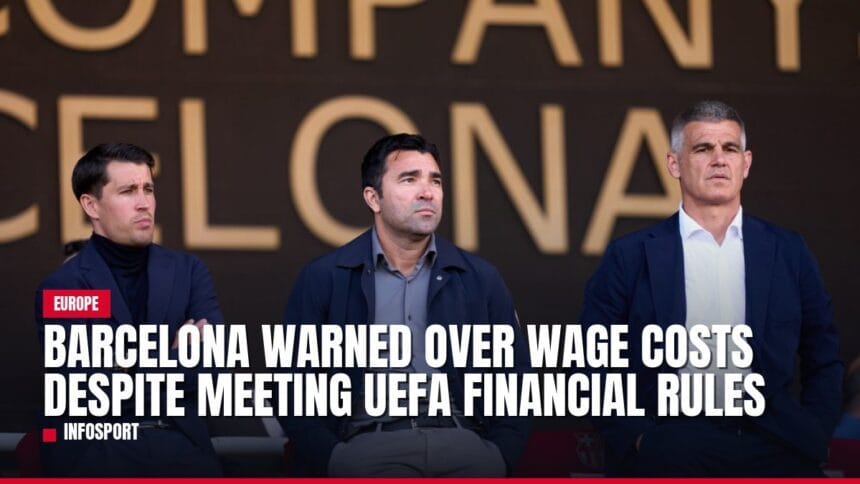 barcelona warned over wage costs despite meeting uefa financial rules — news card