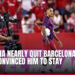 raphinha nearly quit barcelona until flick convinced him to stay — news card