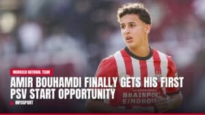 amir bouhamdi finally gets his first psv start opportunity — news card