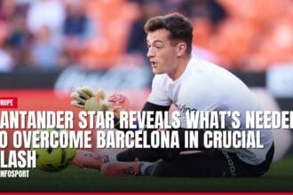 santander star reveals what’s needed to overcome barcelona in crucial clash — news card