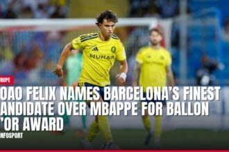 joao felix names barcelona’s finest candidate over mbappe for ballon d’or award — news card