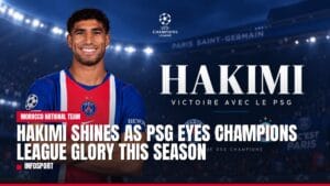 hakimi shines as psg eyes champions league glory this season — news card