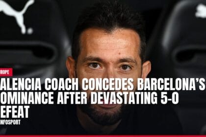 valencia coach concedes barcelona’s dominance after devastating 5 0 defeat — news card