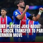 barcelona players joke about suárez’s shock transfer to paris saint germain move — news card