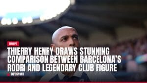 thierry henry draws stunning comparison between barcelona’s rodri and legendary club figure — news card