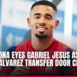 barcelona eyes gabriel jesus as julian alvarez transfer door closes — news card