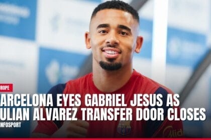 barcelona eyes gabriel jesus as julian alvarez transfer door closes — news card