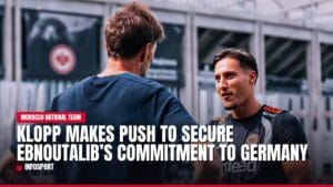 klopp makes push to secure ebnoutalib’s commitment to germany — news card