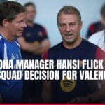 barcelona manager hansi flick makes tough squad decision for valencia clash — news card