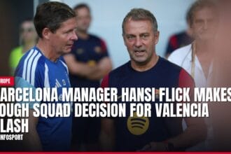barcelona manager hansi flick makes tough squad decision for valencia clash — news card