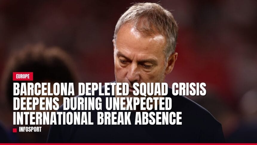 barcelona depleted squad crisis deepens during unexpected international break absence — news card