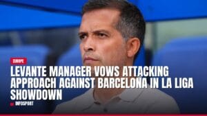 levante manager vows attacking approach against barcelona in la liga showdown — news card