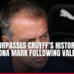 flick surpasses cruyff’s historic barcelona mark following valencia victory — news card