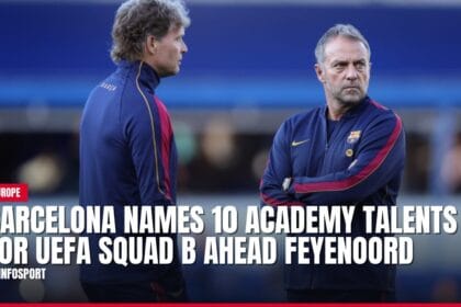 barcelona names 10 academy talents for uefa squad b ahead feyenoord — news card