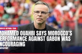 mohamed ouahbi says morocco’s performance against gabon was encouraging — news card