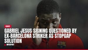 gabriel jesus signing questioned by ex barcelona striker as stopgap solution — news card