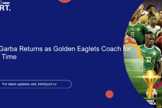 Manu Garba Returns as Golden Eaglets Coach for Fourth Time