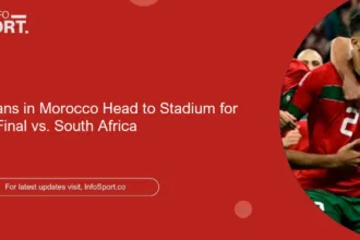 Nigerians in Morocco Head to Stadium for Semi-Final vs. South Africa