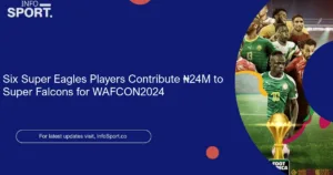 Six Super Eagles Players Contribute ₦24M to Super Falcons for WAFCON2024