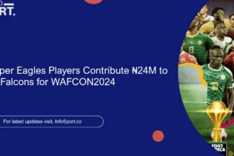 Six Super Eagles Players Contribute ₦24M to Super Falcons for WAFCON2024