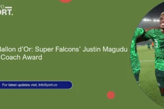 2025 Ballon d’Or: Super Falcons’ Justin Magudu Up for Coach Award