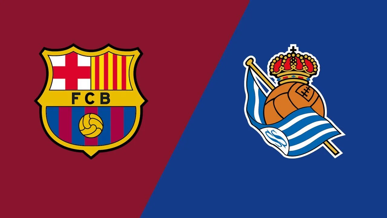 بث مباشر مباراة برشلونة ضد ريال سوسييداد اليوم في الدوري الإسباني