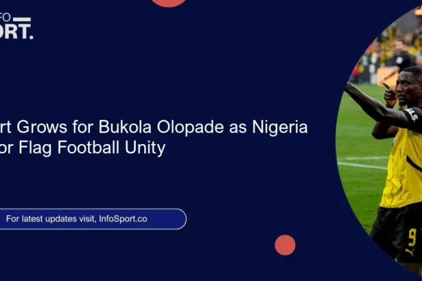 Support Grows for Bukola Olopade as Nigeria Aims for Flag Football Unity