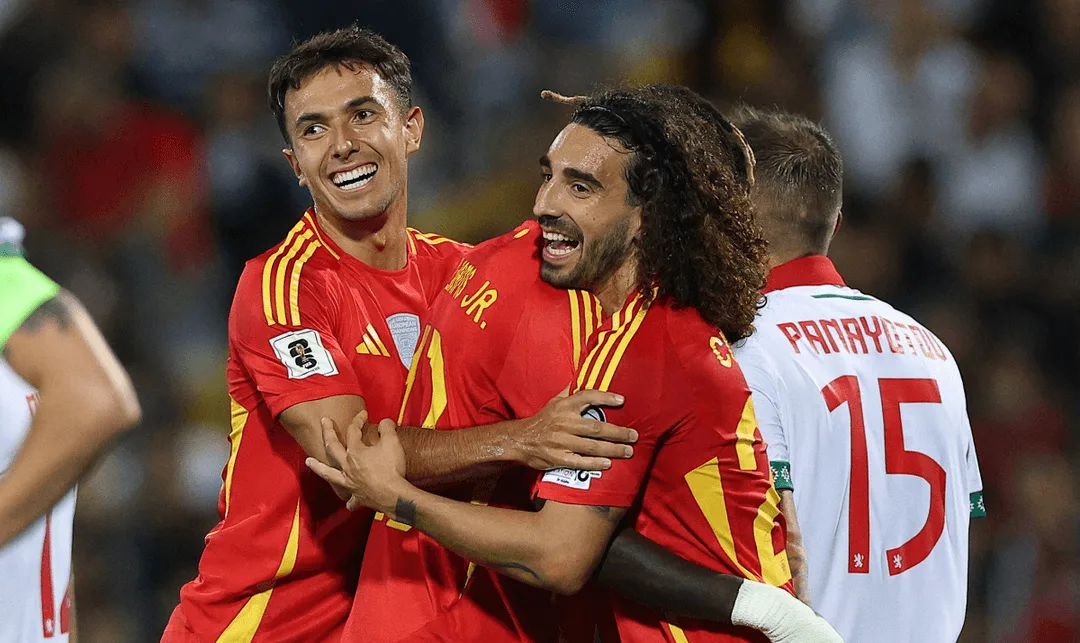 إسبانيا تتأهل الى مونديال بعد اكتساح بلغاريا برباعية
