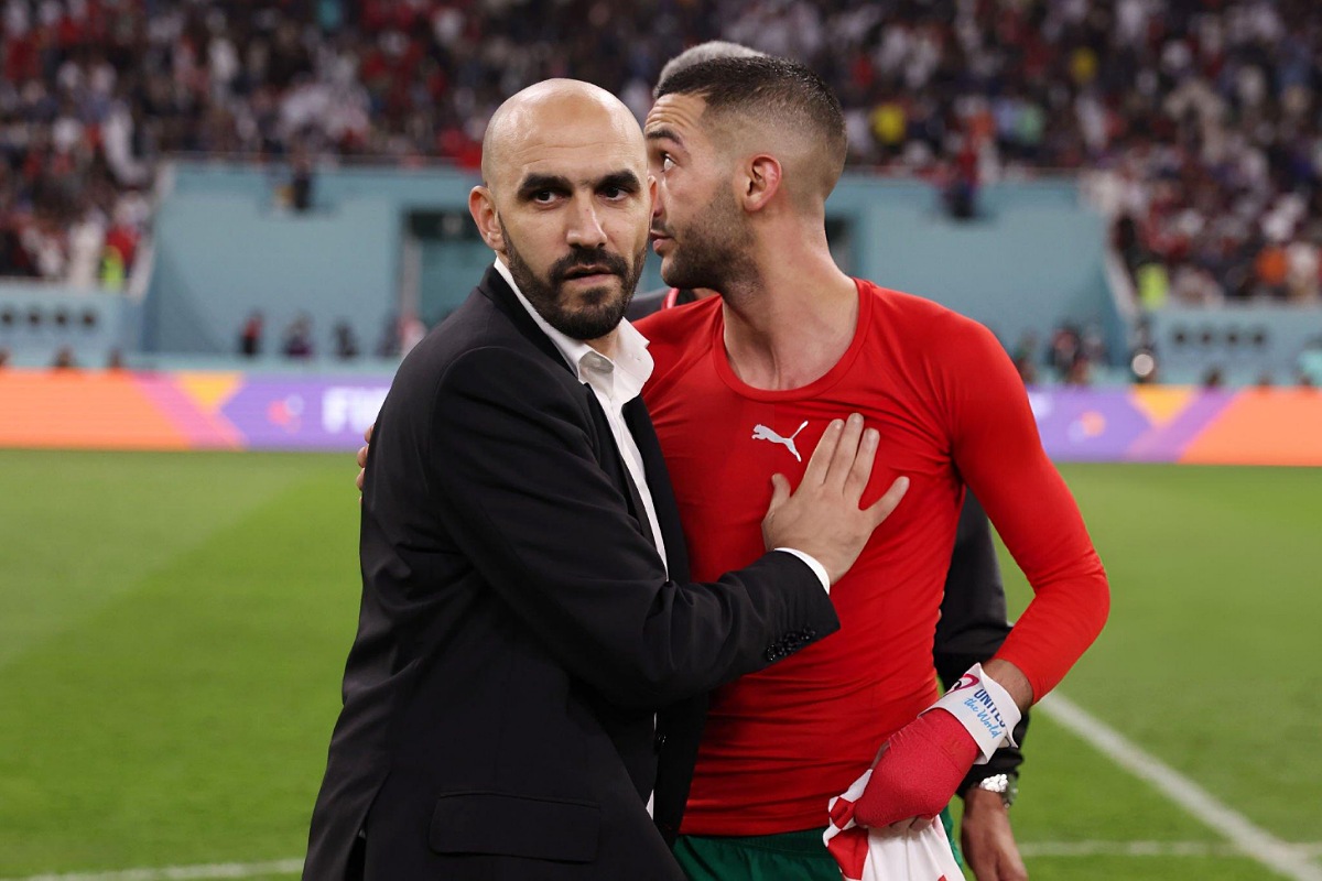وليد الركراكي يتخذ أول قرار جريء بحق حكيم زياش بعد انتقاله إلى الوداد قبل مباراتي أوغندا وموزمبيق