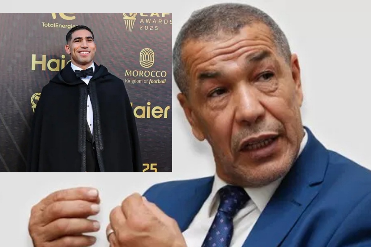 الإعلامي الجزائري علي بن شيخ يفاجئ أشرف حكيمي بتصريح مفاجئ بعد حصده جائزة الكرة الذهبية الإفريقية
