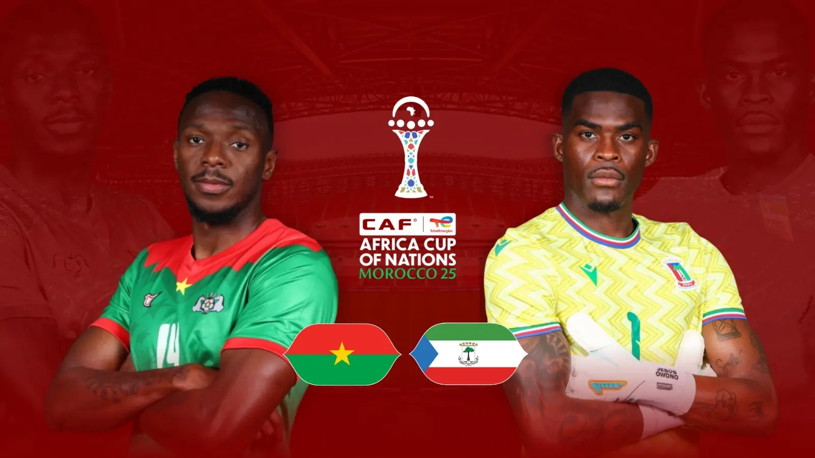 القنوات المفتوحة الناقلة لمباراة بوركينا فاسو ضد غينيا الاستوائية اليوم في كأس أمم إفريقيا