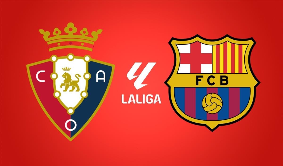 بث مباشر مباراة برشلونة ضد أوساسونا اليوم في الدوري الأسباني