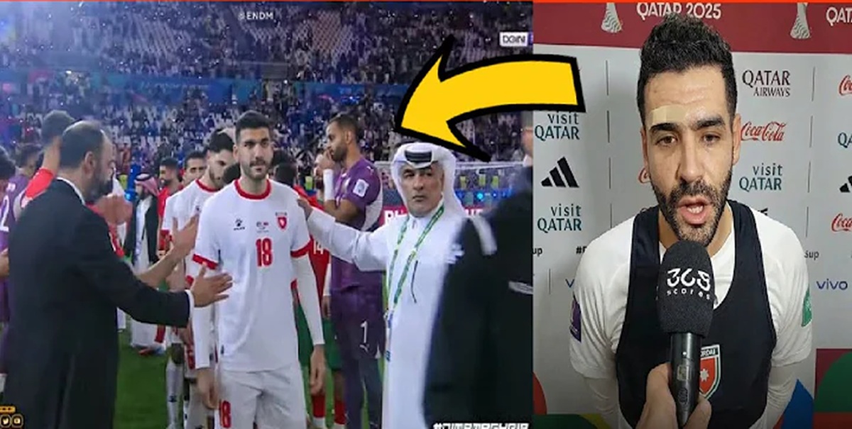 لاعبين الأردن يفاجئون طارق السكيتوي بهده الخطوة مميزة بعد تصرف غير اخلاقي في نهائي كأس العرب