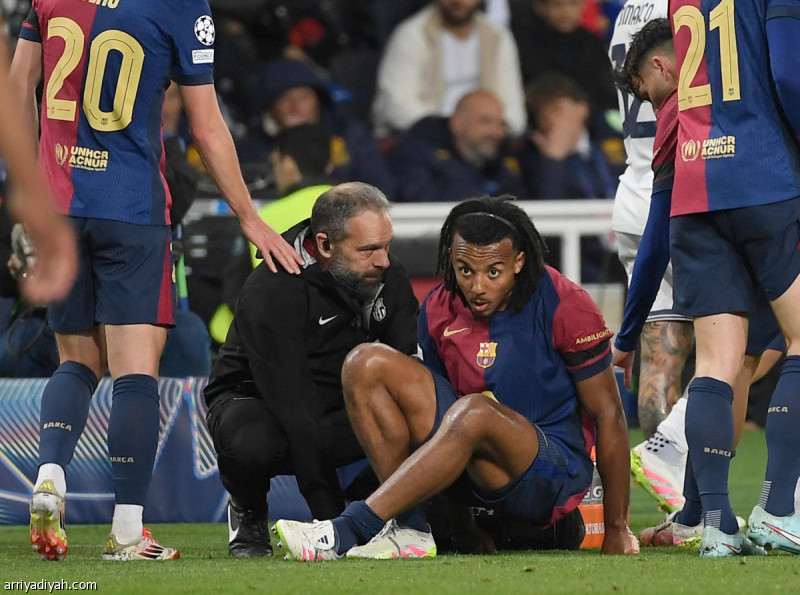 برشلونة ضد اتلتيكو مدريد : خروج اضطرار لكوندي ودخول بالدي بعد اصابة