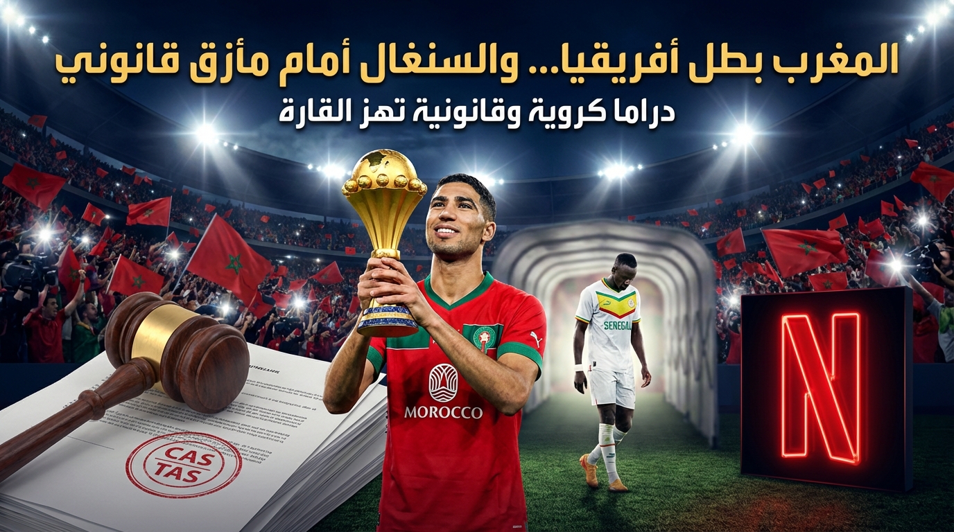 المغرب له امكانية منع سنغال من الطاس ولكن احترم رغبة نتفلكس
