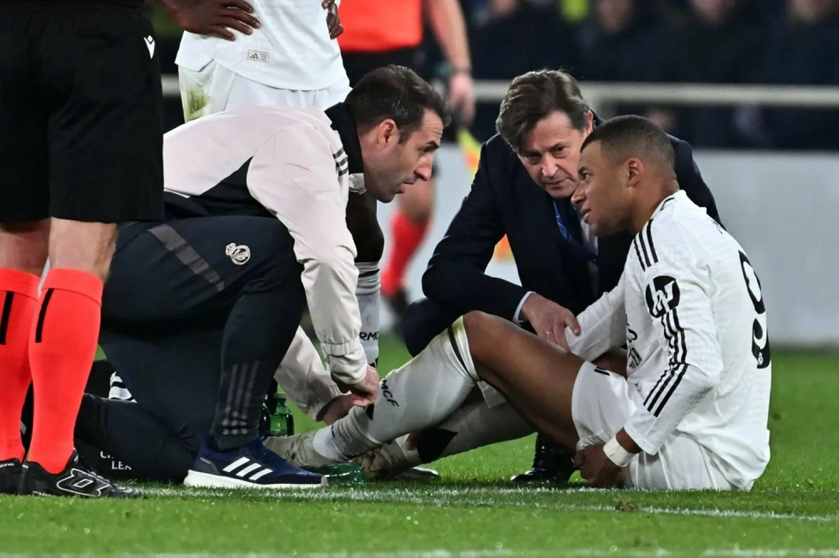 صدمة لريال مدريد.. تفاصيل إصابة مبابي في الركبة اليسرى