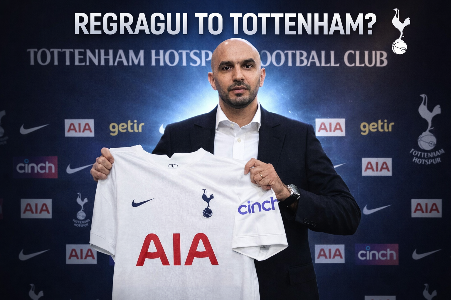 تفاصيل صغيرة تفصل وليد الركراكي عن تدريب عملاق الدوري الإنجليزي توتنهام هوتسبير