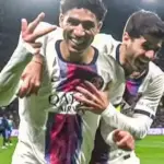 أشرف حكيمي يسجل هاتريك تاريخي ويقود باريس سان جيرمان لسحق لوهافر 5-1