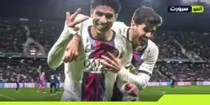 أشرف حكيمي يسجل هاتريك تاريخي ويقود باريس سان جيرمان لسحق لوهافر 5-1