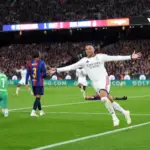 كيليان مبابي رجل مباراة كلاسيكو برشلونة وريال مدريد