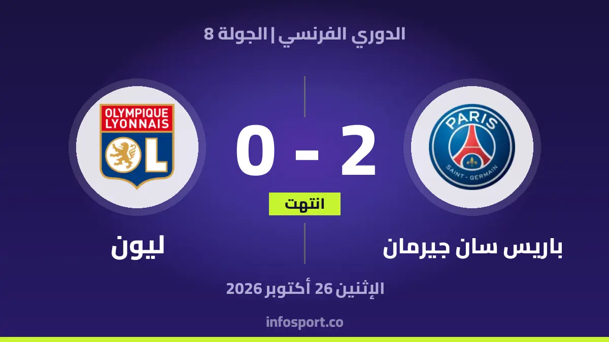 باريس سان جيرمان – Olympique Lyon