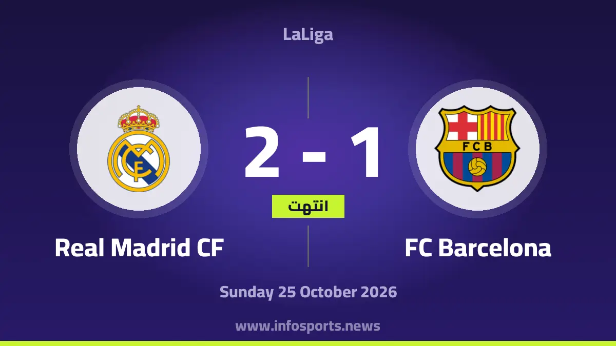 برشلونة – ريال مدريد
