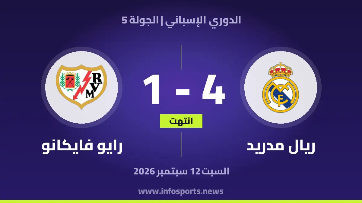 ريال مدريد – رايو فايكانو